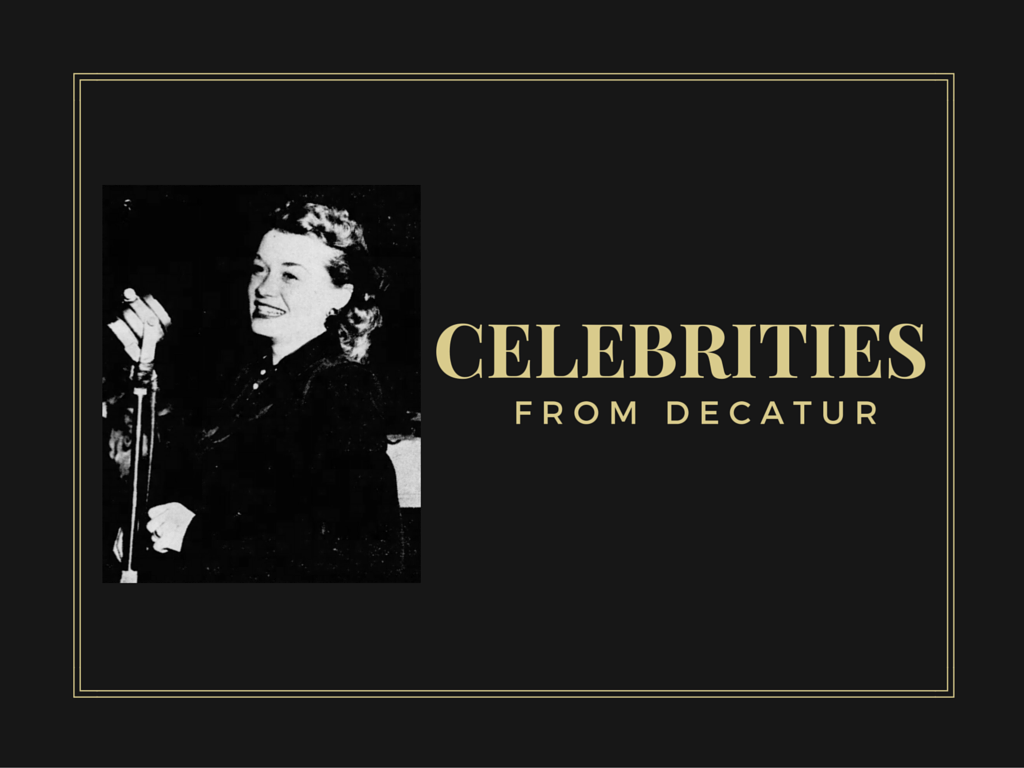 30 celebrities from Decatur